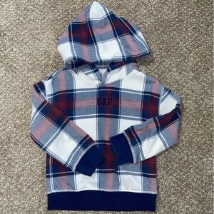 Gap Toddler Plaid Sweatshirt 🐙